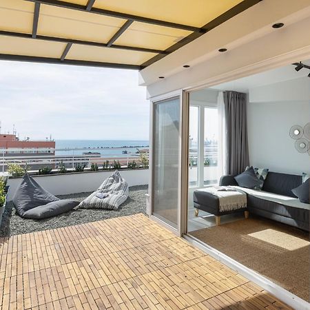 Port De L'Eau Roof Garden Apartment Tesalonika Bagian luar foto