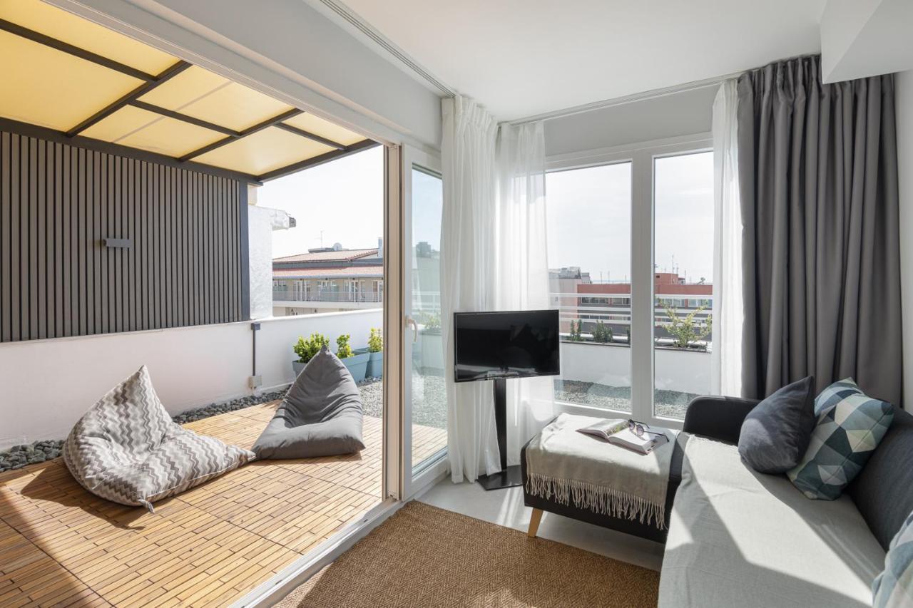 Port De L'Eau Roof Garden Apartment Tesalonika Bagian luar foto