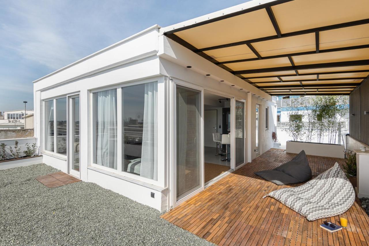 Port De L'Eau Roof Garden Apartment Tesalonika Bagian luar foto